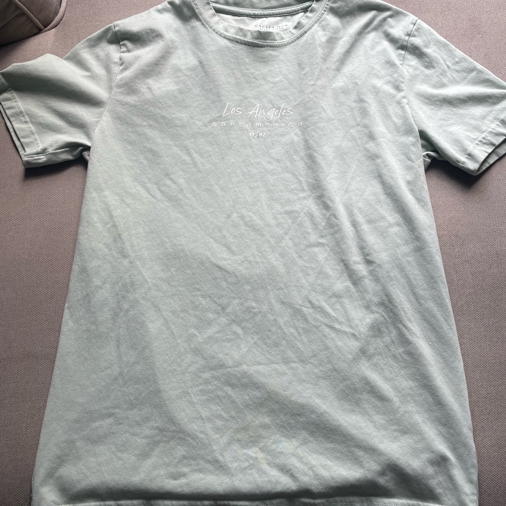 Cactus Light Green Men's Short Sleeve Tee